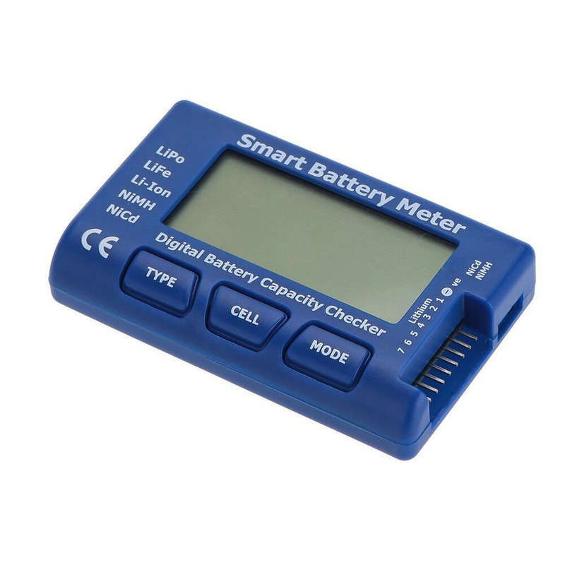 5 in 1 Smart Battery Meter LiPo/LiFe/Li-ion/NiMH/Nicd Battery Tester Servo Discharger Balance/ESC/PP