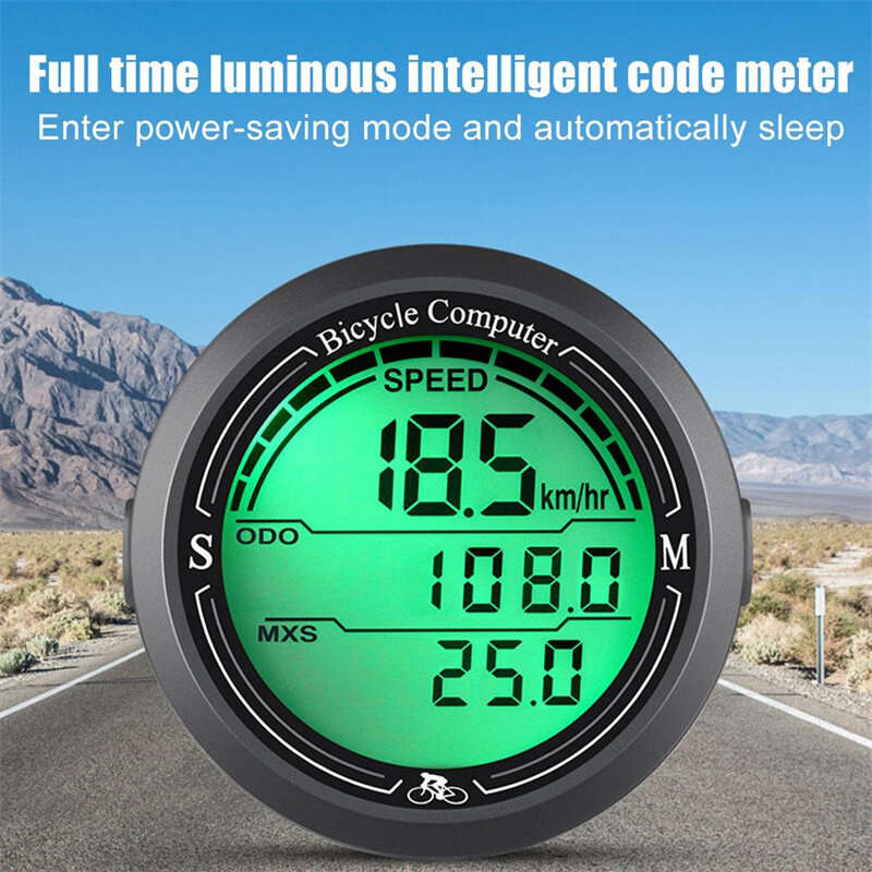 XANES Wireless Bicycle Computer IP67 Waterproof Bike Speedometer Bicycle Odometer Stopwatch Bike Acc