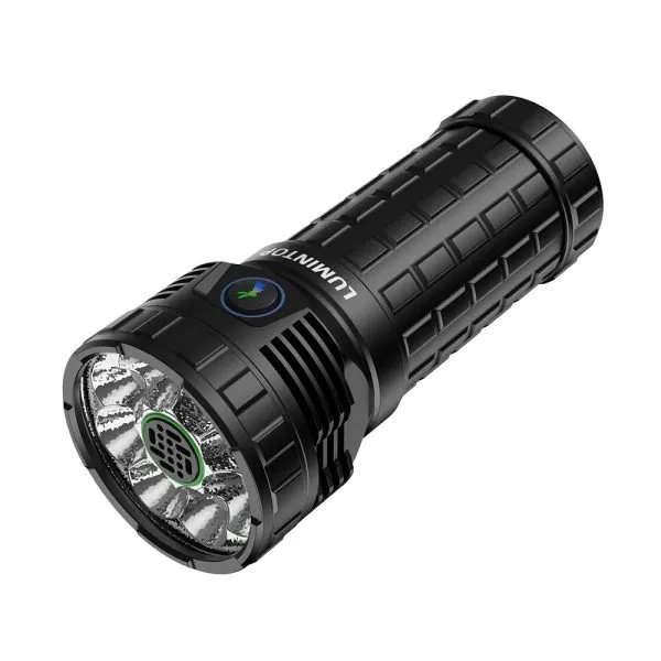 LUMINTOP Mach 4695 V2 26000LM Super Bright Strong Flashlight with 32000mAh 46950 Battery, Cooling Fa