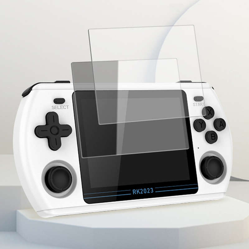 Powkiddy RK2023 3.5 Inch Retro Handheld Game Console 64GB 4:3 IPS Classic Game Player RK3566 Chip Du
