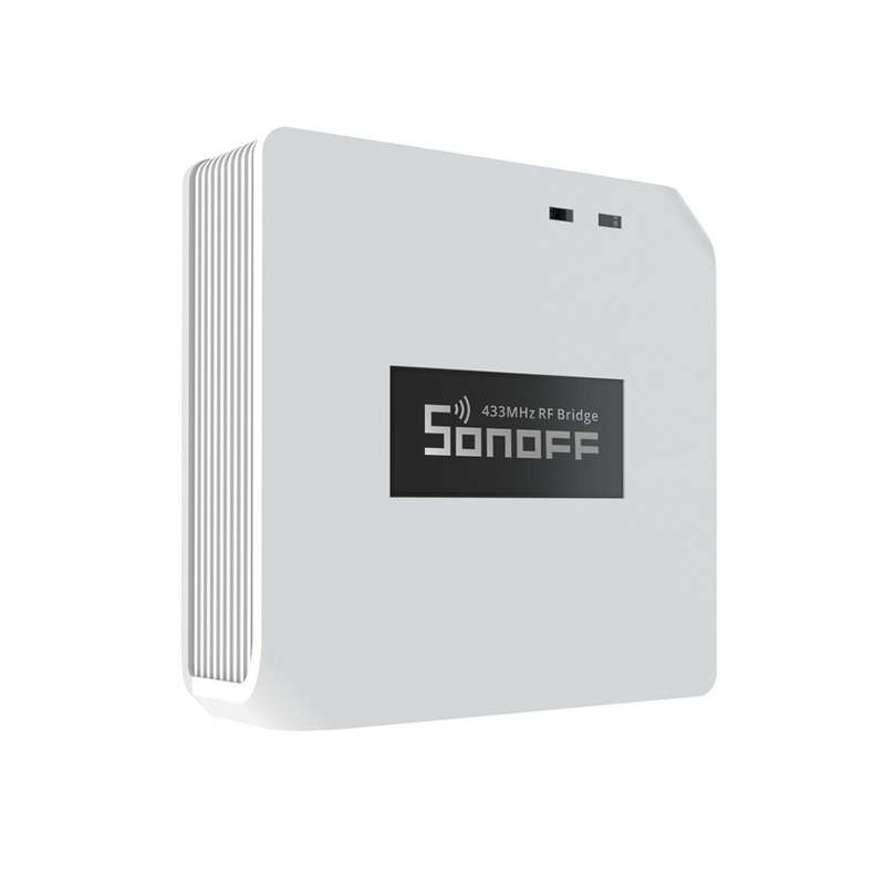 SONOFF RF Bridge R2 433MHz RF to WiFi Wireless Gateway Smart Home Hub Security Remote Control Suppor