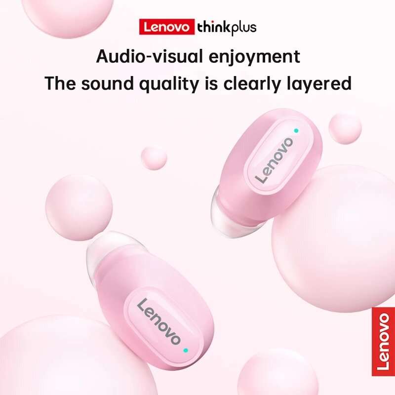 Lenovo XT62 TWS Earbuds bluetooth V5.3 Earphone Low Latency Game Mode HiFi Stereo HD Calls Mini Port