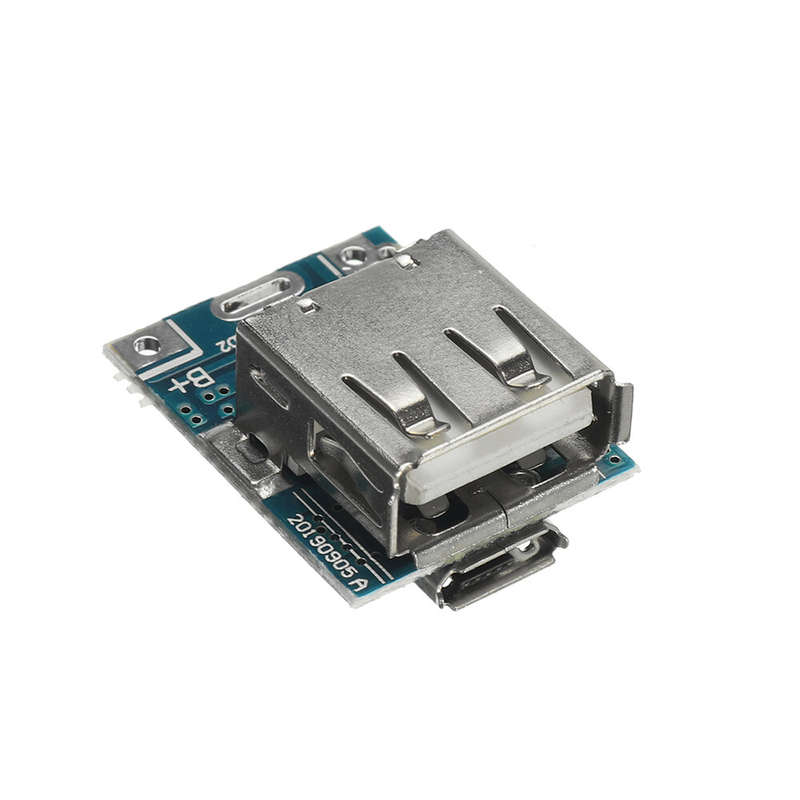 3Pcs Micro USB 5V Lithium Battery Charger Boost Protection Board Li-Po Li-ion 18650 Power Bank Charg