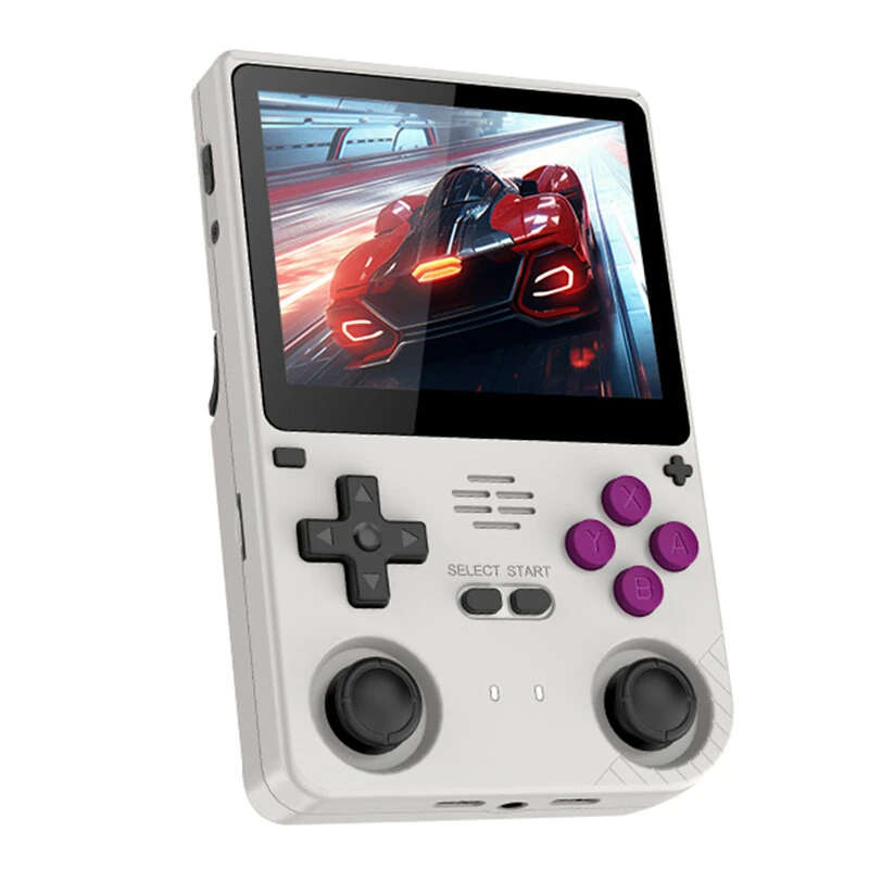 Powkiddy V20 64GB Open Source System Handheld Game Console 3.5inch IPS Screen Quad-core Built-in 800