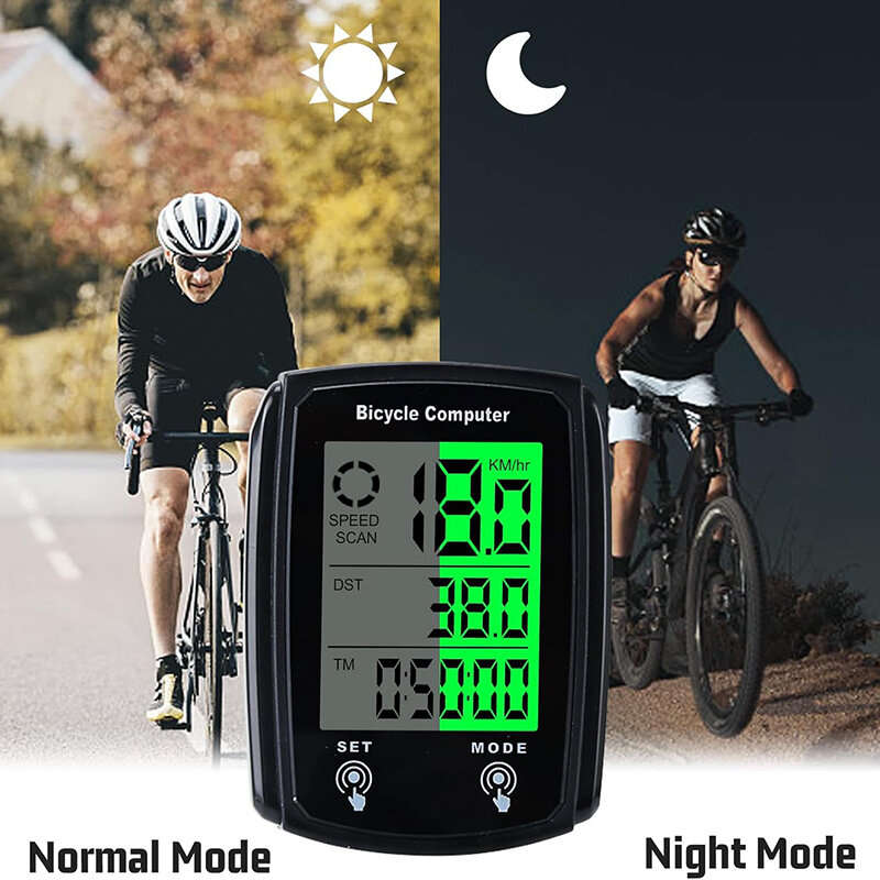 Cansses CNC Bicycle Speedometer Wired Touchscreen Waterproof 80g Lightweight Bike Computer Backlit f