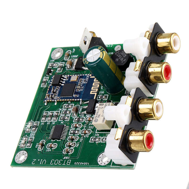 QCC3003 bluetooth 5.0 with Independent DAC Decoding Receiver with Analog Input and Output