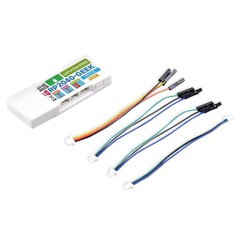 Raspberry Pi Pico RP2040 USB Debugging Downloader with 1.14inch LCD 65K 240x135 RP2040-GEEK Developm