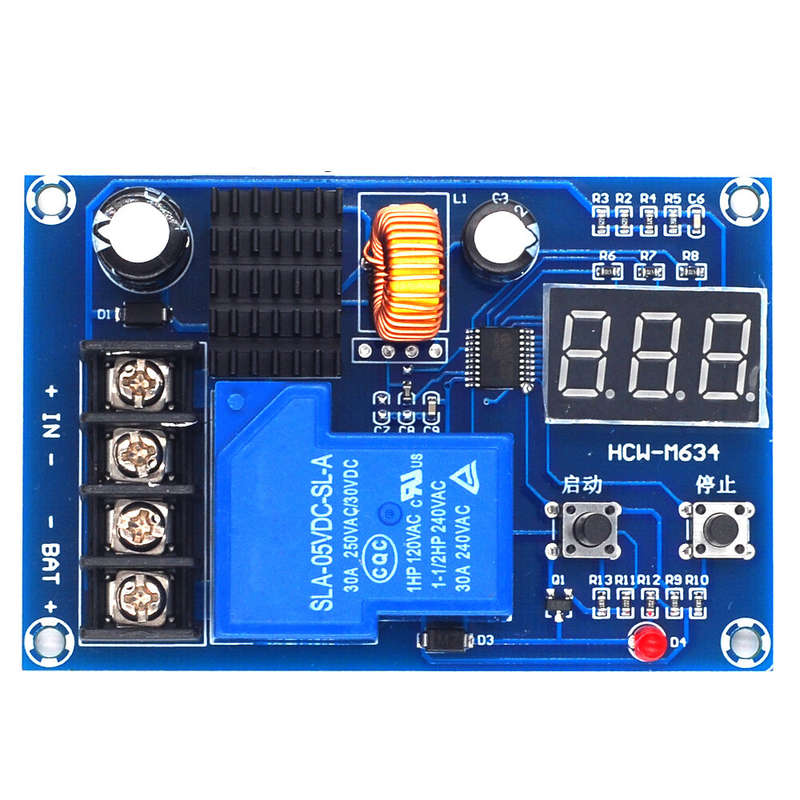 AOQDQDQD XH-M604 6-60V Battery Charger Control Module with Digital Full Charge Overcharge Protection