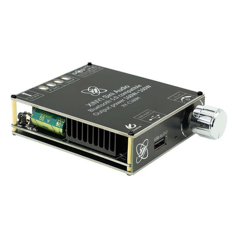 XY-C160H Audio Power Amplifier Board bluetooth5.0 Two-Channel HiFi Stereo TDA7498E Original 160WX2 H