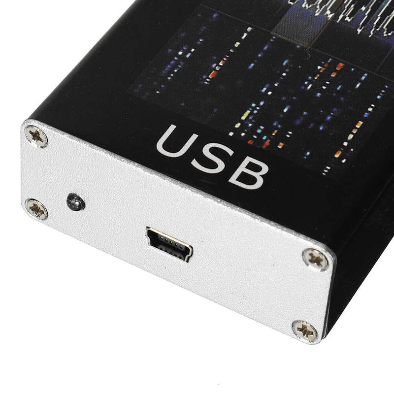 100KHz-1.7GHz Full Band UV HF RTL-SDR USB Tuner Receiver USB Dongle with RTL2832U R820T2 Ham Radio R