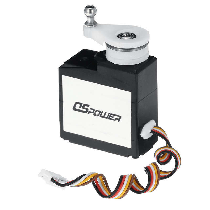 Wltoys 124010 1/12 RC Car Parts 17g Steering Servo 5 Wires 1.7kg Torque Vehicles Models Spare Access