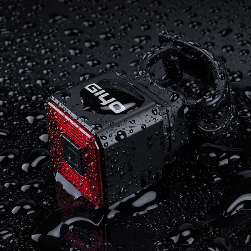 GIYO Smart Bike Taillight 350mAh Battery Waterproof 6 Light modes 26g Lightweight Mini Bicycle Back
