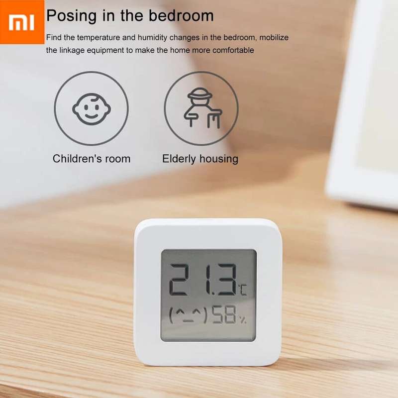 [4PCS] XIAOMI Mijia Bluetooth-compatible Thermometer 2 Wireless Smart Electric Digital Hygrometer Th