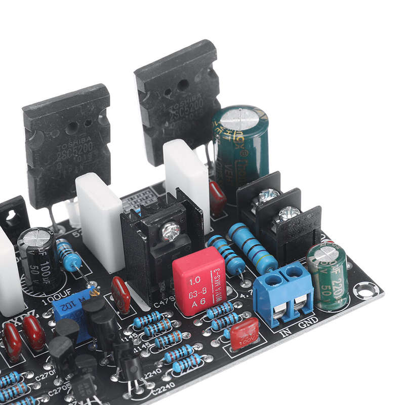 Mono 200W Power Amplifier Board 1943+5200 Tube Rear Stage Power Amplifier Board