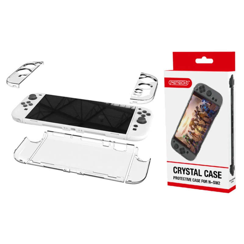 GP-365 Game Console Transparent Protective Case PC Crystal Split Shell for Switch2
