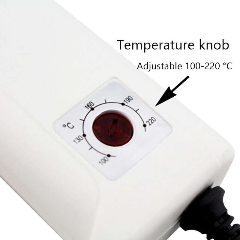 120W EU Plug Hot Glue Gun Hot Melt Glue Gun Kit Adjustable Temperature Professional Heavy Duty Hot G