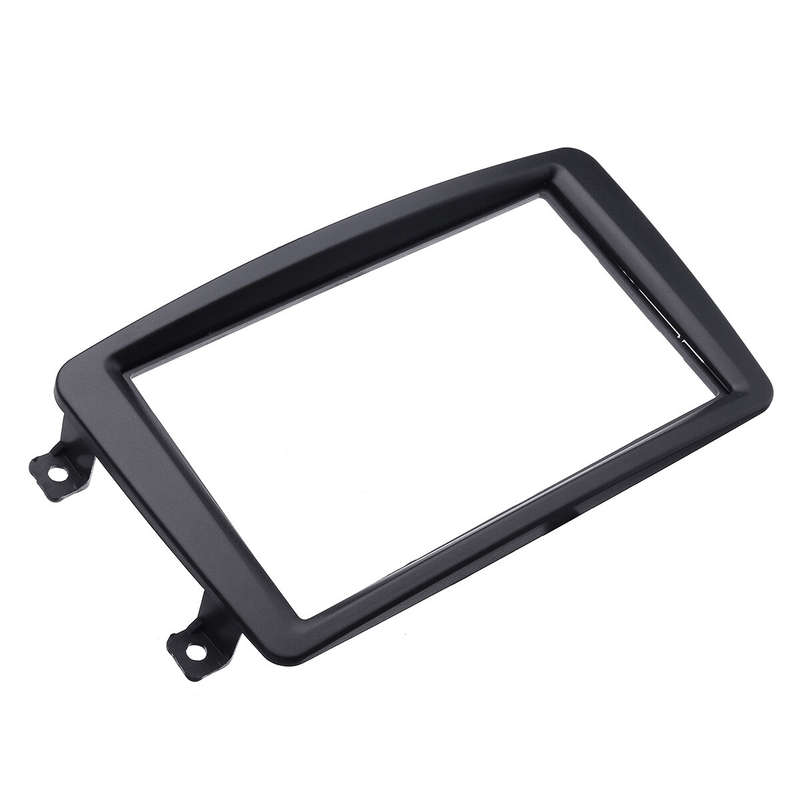 2 Din Car Radio Stereo Dvd Player Fascia Panel Dash Frame Trim For Mercedes C Class W203 2002-2004