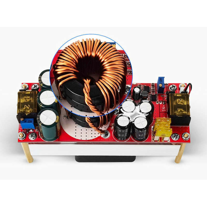 1500W DC-DC Boost Module 12-48V to 24-72V 30A Adjustable Constant Voltage and Current Electric Vehic