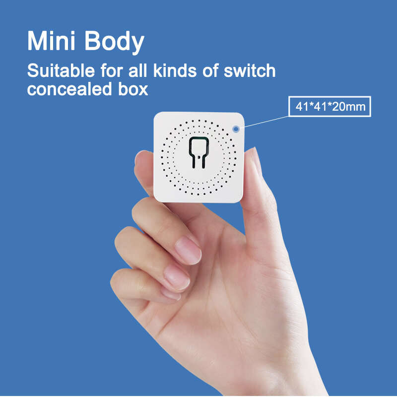 EWELINK 16A WiFi Switch eWeLink APP Smart Home Automation BreakerRelay Module Bi-directional Control