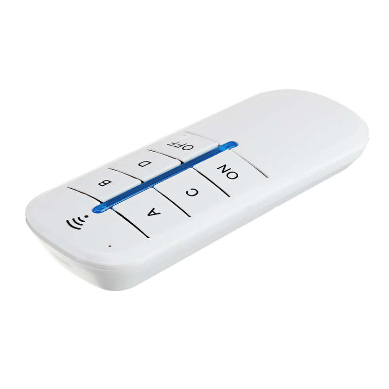4 Way On Off Wireless Remote Control Switch Receiver Transmitter For Led Lamp