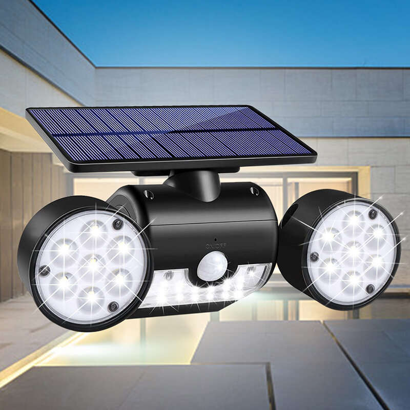 30 LED Motion Sensor Outdoor Solar Wall Lights Ultra Bright Rotatable Waterproof For Outdoor Garden