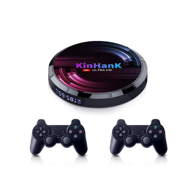 Super Console X-Max Emuelec4.2 Amlogic S905X3 4GB RAM 64GB Android TV 9.0 33000 Games TV Box Game Co