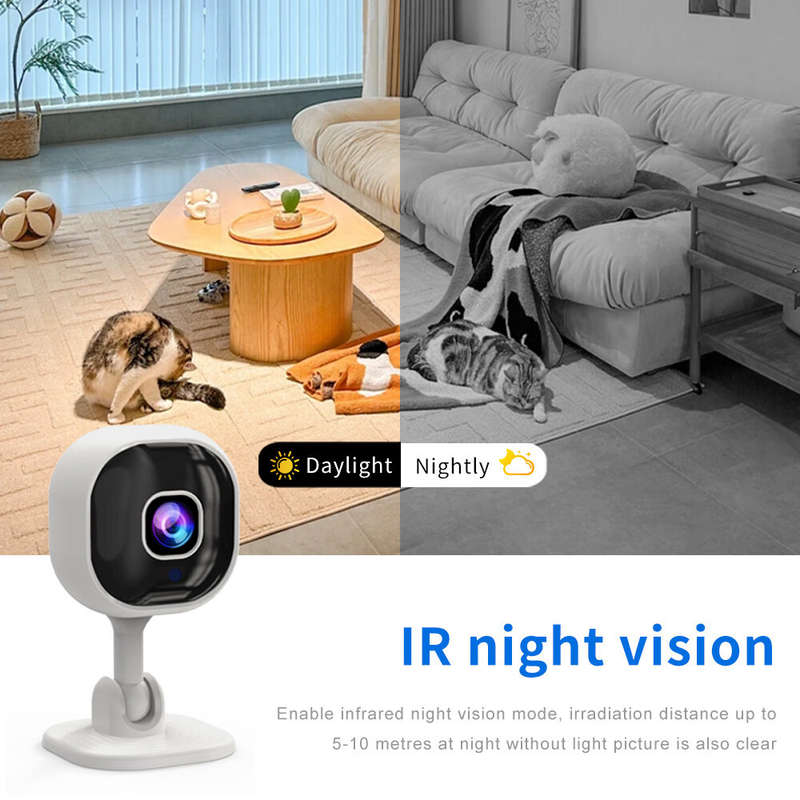 A3 WiFi Camera 1080P HD IR Night Vision Smart Camera with Motion Detection Two-Way Audio Home Securi