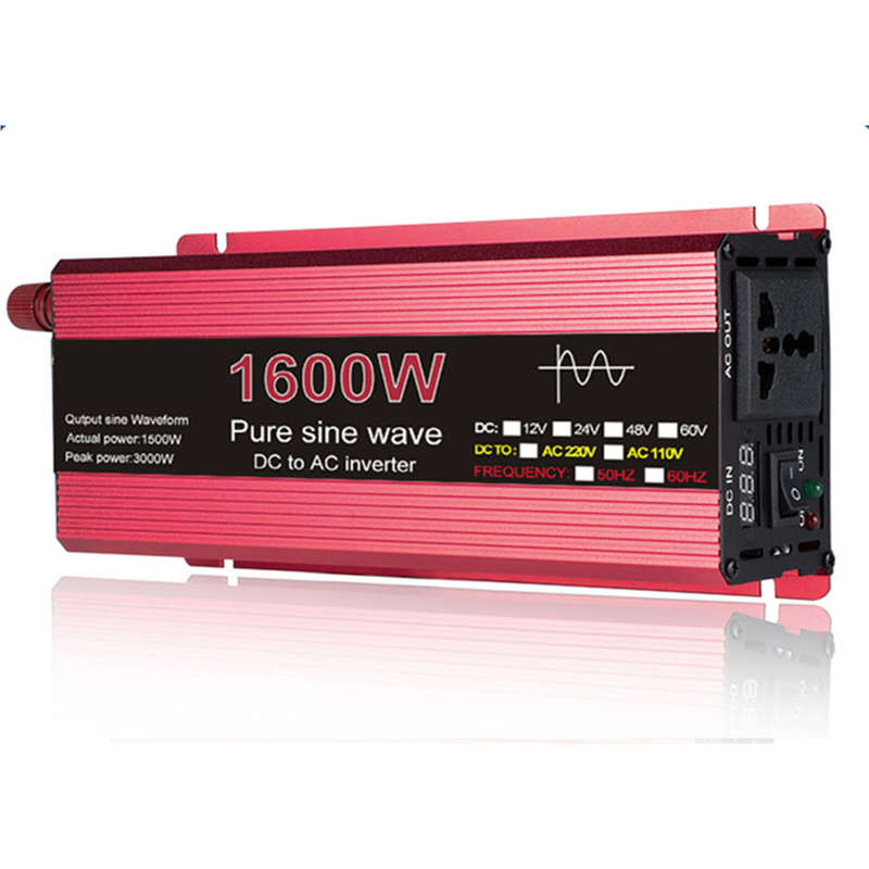 1000W/1600W/2200W/3000W Pure sine wave inverter 12v-220v Solar Power Inverter