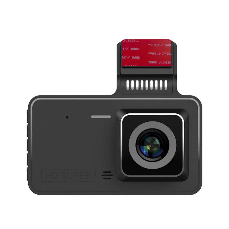 4 Inch Dash Cam HD 1080P Car DVR Front Rear Dual Recording Reversing Image 24H Parking Dual Lens Dri