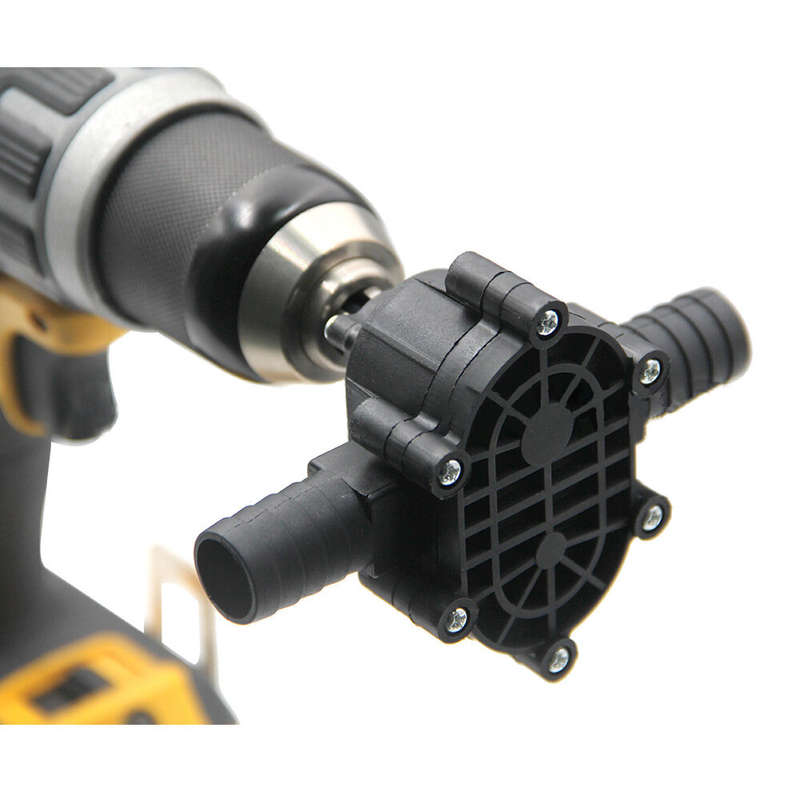 Household Portable Electric Drill Pump Oil Fluid Water Pump Mini Hand Self-priming Liquid Transfer P