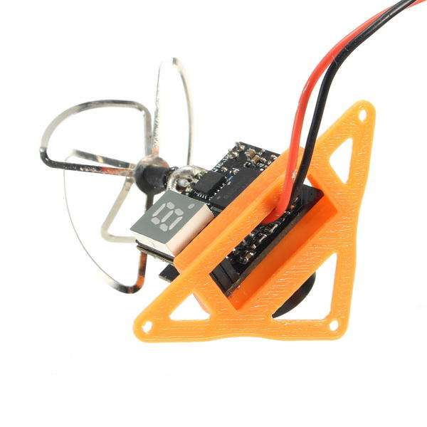 2PCS Orange Camera Frame Mount For Eachine TX01 TX02 FPV NTSC Camera E010 E010C E010S Blade Inductri