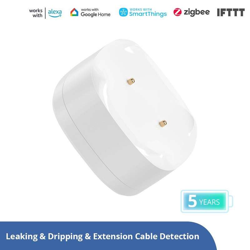 SONOFF SNZB-05P Smart Zigbee3.0 Water Leak Sensor with Detection Cable IP67 Waterproof Smart Scene L