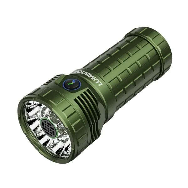 LUMINTOP Mach 4695 V2 26000LM Super Bright Strong Flashlight with 32000mAh 46950 Battery, Cooling Fa