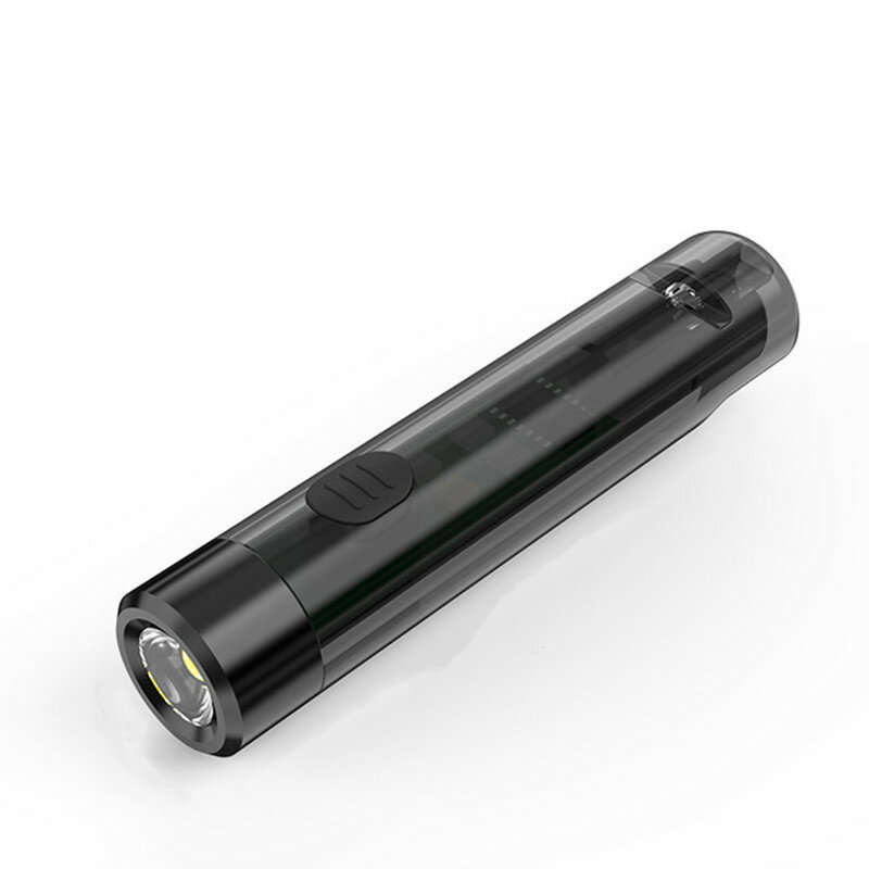 7 Light Modes High Brightness Mini LED Flashlight UV Lamp Red Blue Signal Light with Type-C Charging