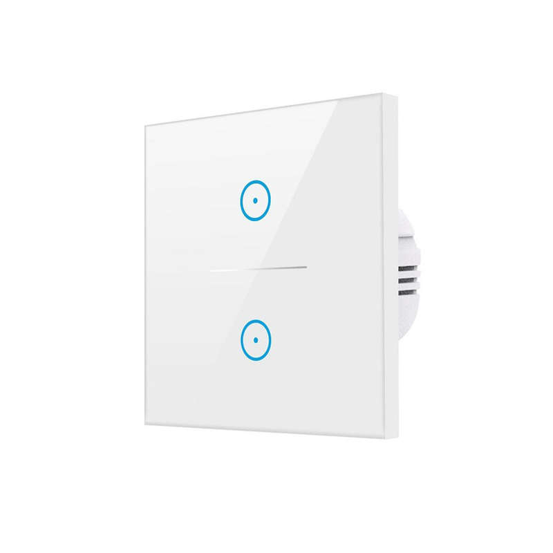 1/2/3 Gang Smart Home WiFi Touch Light Wall Switch Panel For Alexa Google Home Assistant