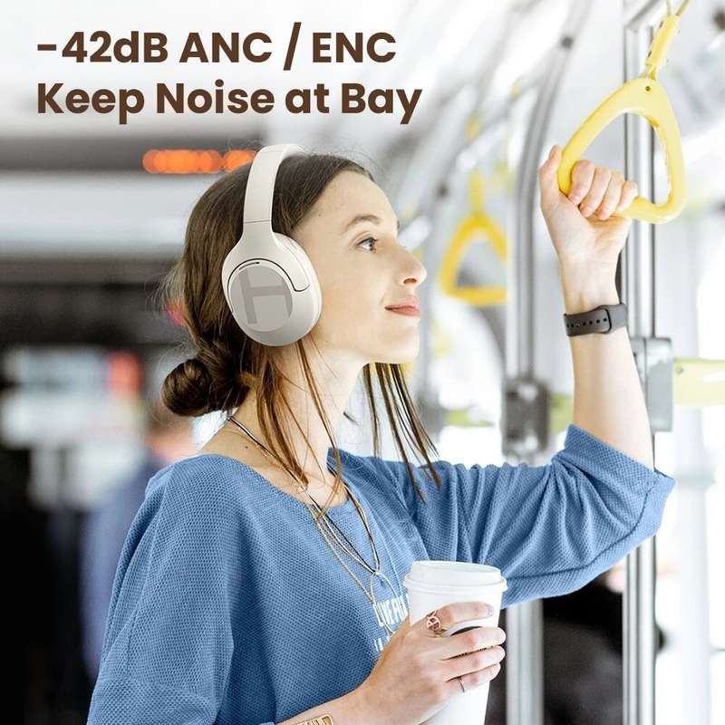 Haylou S35 ANC bluetooth 5.2 Headphone Wireless Headset 42dB Noise Cancellation 40mm Driver 60H Play