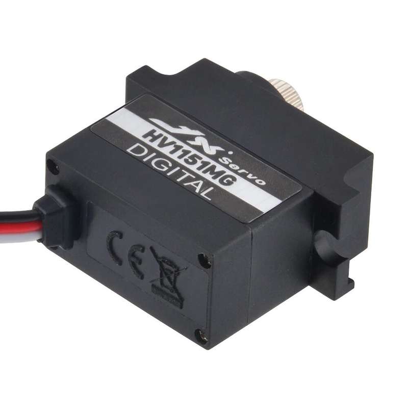 JX PDI-HV1151MG Mini Waterproof Servo 8.4V 4.5KG Metal Gear Digital Servo for Traxxas TRX4 BRX01 Cra