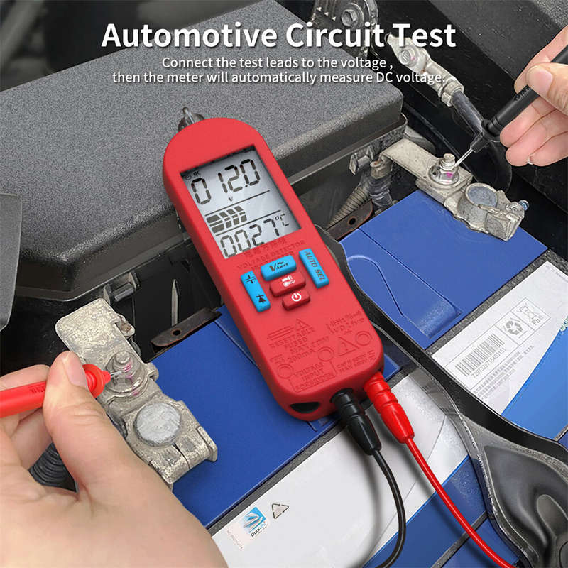 BSIDE A2 TechMaster TM-2000 Digital Multimeter Versatile Auto-Range Electrical Tester with LCD Displ