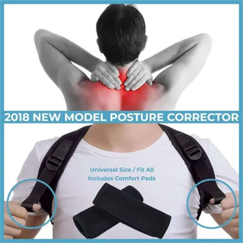 Spine Posture Corrector Protection Back Shoulder Posture Correction Band Humpback Back Pain Relief C