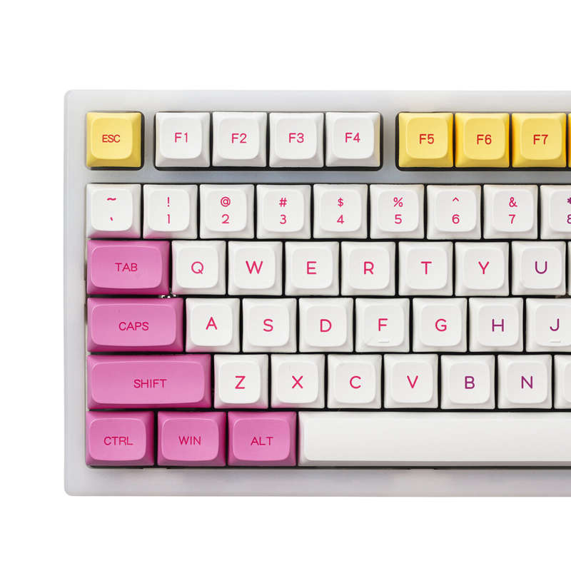 136 Keys Ice Cream Keycap Set PBT Sublimation XDA Profile English/Japanese Custom Keycaps for Mechan