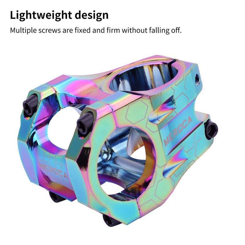 Short Handlebar Stem Anti Corrosion Ultralight Aluminium Alloy Bicycle Stem Wear Resistant Bike Hand
