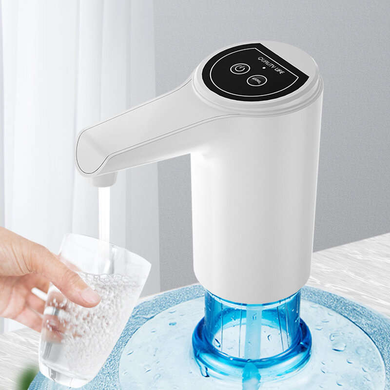 Portable Water Dispenser Mini Barreled Water Electric Pump USB Charge Wireless Automatic Water Bottl