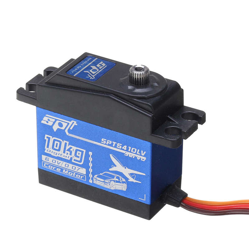 SPT Servo SPT5410LV Digital Servo 90 10KG Iron Core Metal Gear For 1:10 RC Car RC Models