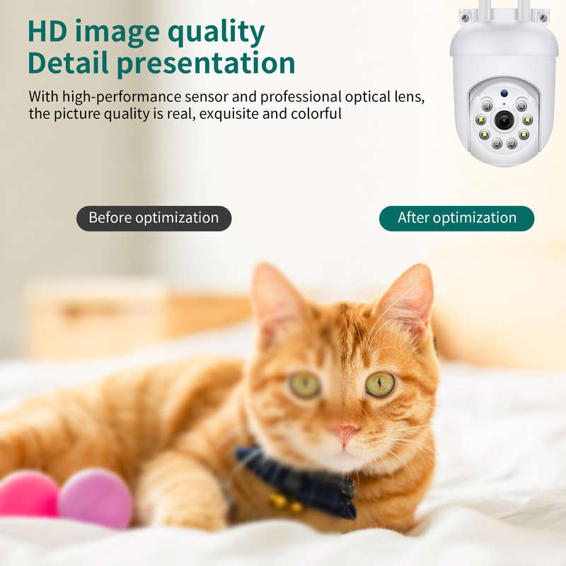 2MP 1080P HD Camera WIFI PTZ Control Video Surveillance Cameras Wireless Connect 360 Panoramic Two-w