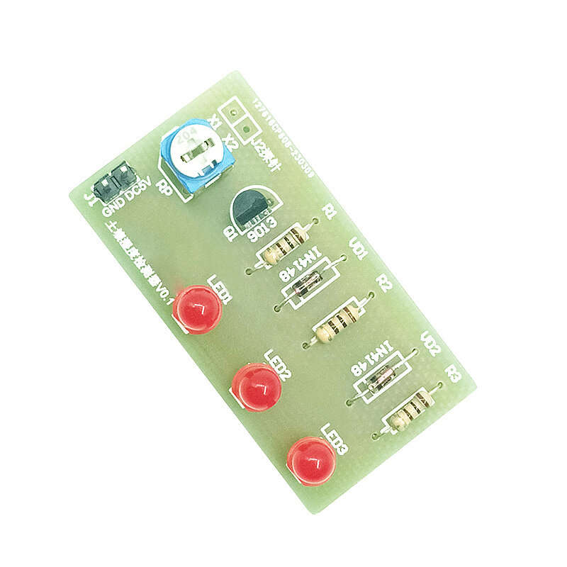 DIY Electronic Kit for Soil Moisture LED Light Detector