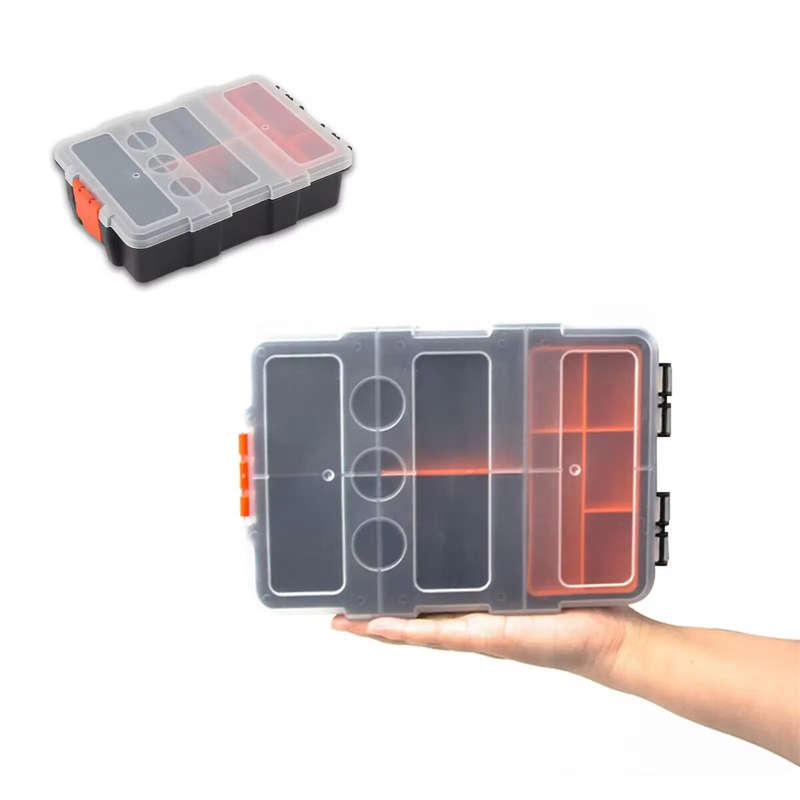 11 Grits Plastic Tool Sorting Box PP Material Ideal for Jewelry Hardware Parts Small Toys Fishing Ge