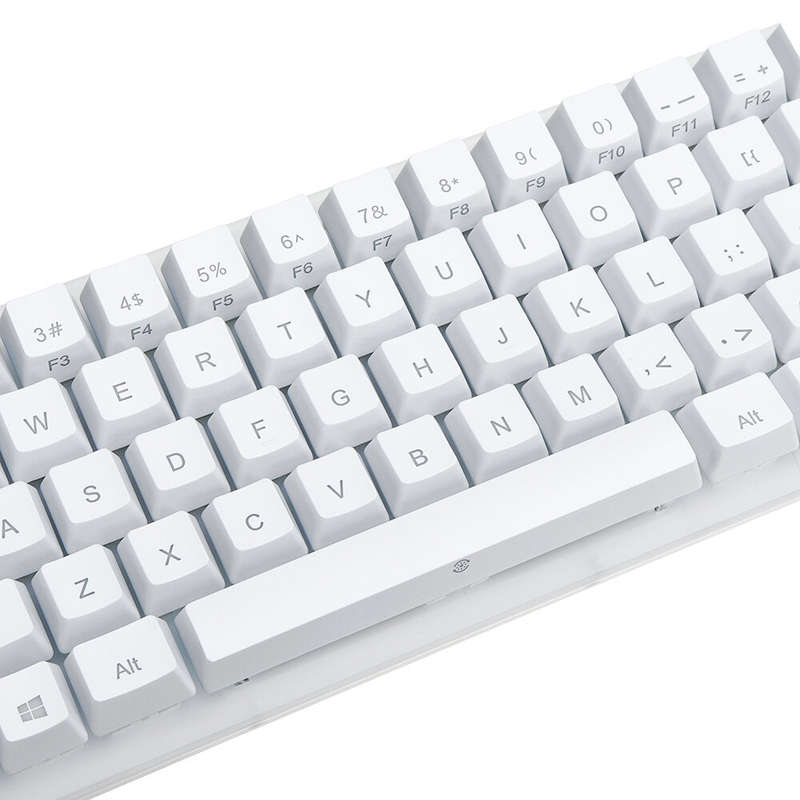 GamaKay K66 Mechanical Keyboard 66 Keys Gateron Switch Hot Swappable Tyce-C Wired RGB Backlit Gaming