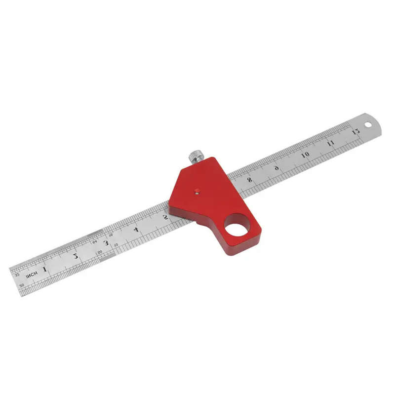 Combination Square 0-300mm Carpenter Square Angle Ruler 45/90 Degree Marking With Precision Etched S