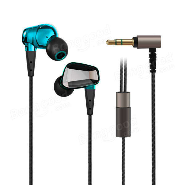 GIGXON DS018 3.5mm In-ear Noise Cancelling HIFI Stereo Bass Wired Earphone