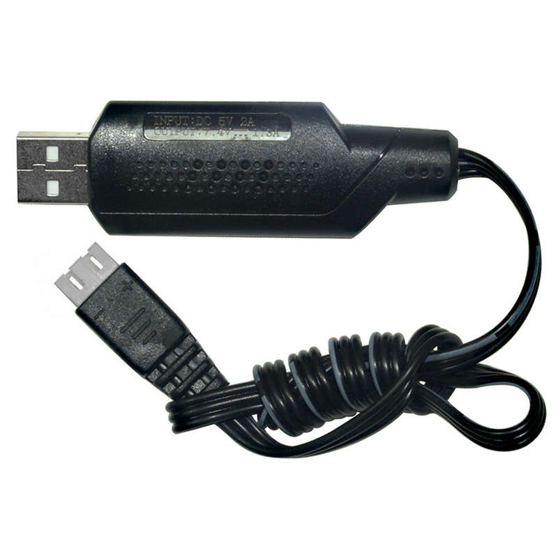 HBX 2996A 901 901A 903 903A 905 905A 1/12 RC Car Spare USB Charging Cable 18859E-E001 Vehicles Model